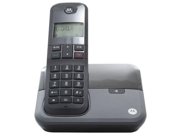 Telefone Sem Fio Motorola Até 5 Ramais - Identificador de Chamadas - MOTO3000