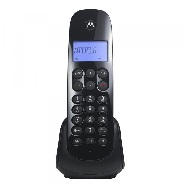 Telefone Sem Fio Motorola com Identificador de Chamada MOTO700-MRD2 +1 Ramal