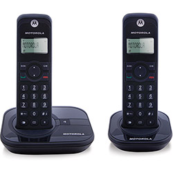 Tamanhos, Medidas e Dimensões do produto Telefone Sem Fio Motorola Dect Gate 4000 MRD2 com Identificador de Chamadas e 1 Ramal Preto