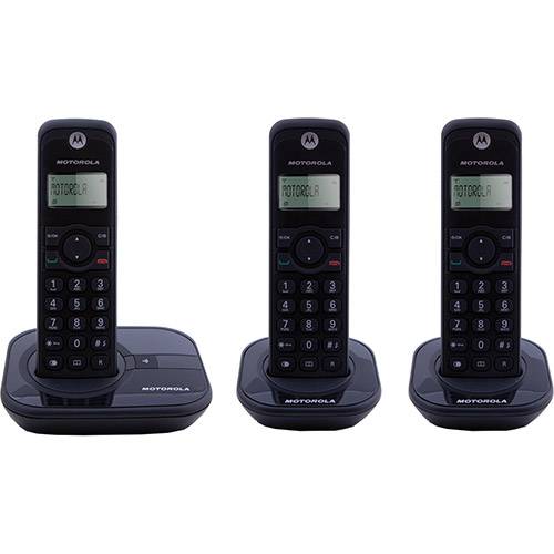 Tudo sobre 'Telefone Sem Fio Motorola Dect Gate 4000 MRD3 com Identificador de Chamadas e 2 Ramais Preto'