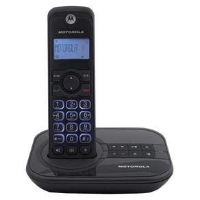 Telefone Sem Fio Motorola Dect Gate 4500SE com Identificador de Chamadas Secret Eletrônica - Preto