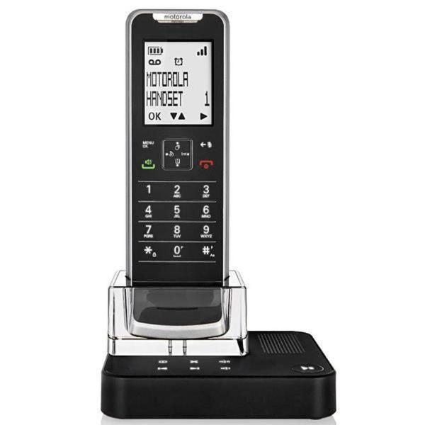 Telefone Sem Fio Motorola IT6 6.0 Visor 2.2 com Secretaria Eletronica - Preto/Cinza