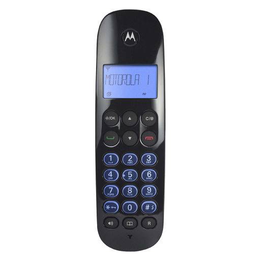 Telefone Sem Fio Motorola Moto 750 - Identificador de Chamadas