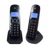 Telefone Sem Fio Motorola MOTO700-MDRD2, Preto, 1 Ramal, Identificador de Chamadas, DECT 6.0