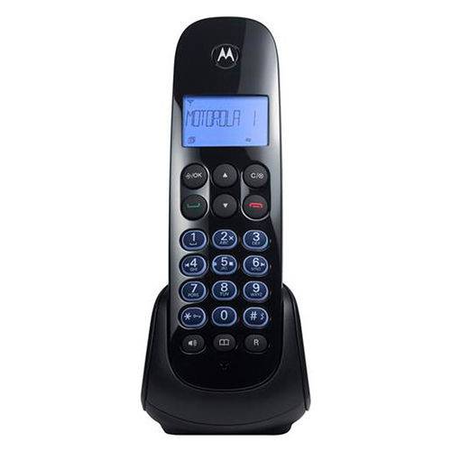 Telefone Sem Fio Motorola MOTO750SE Dect C/ Ident. de Chamadas, Viva-Voz e Secret. Eletrônica