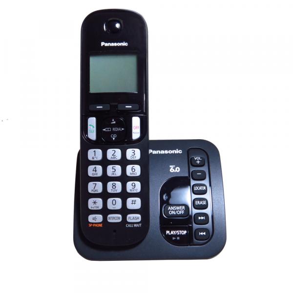 Telefone Sem Fio Panasonic com Secretária Eletrônica Kx-Tgc220Lb