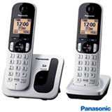Telefone Sem Fio Panasonic DECT 6.0, Viva Voz e Identificador de Chamadas - KX-TGC212LB1