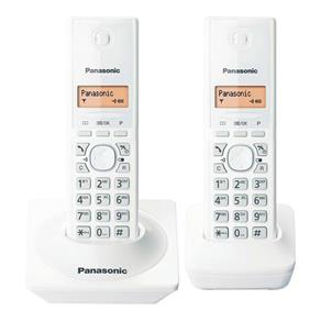 Telefone Sem Fio Panasonic Kx-tg1712 Ramal com Identificador de Chamadas - Branco