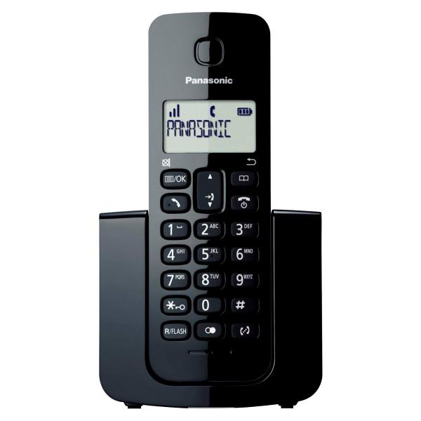 Telefone Sem Fio Panasonic KX-TGB110 Preto