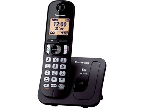 Telefone Sem Fio Panasonic Kx-Tgc210Lbb