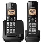 Teléfone Sem Fio Panasonic Kx-tgc352 com Identificador de Chamada - Preto