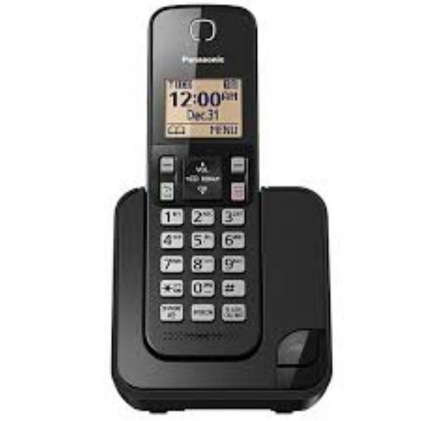 Telefone Sem Fio Panasonic Kx-Tgc350lbb Viva Voz Preto