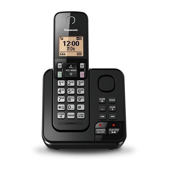 Telefone Sem Fio Panasonic Kx-TGC360 Bivolt Id Chamadas Viva Voz Sec. Eletronica