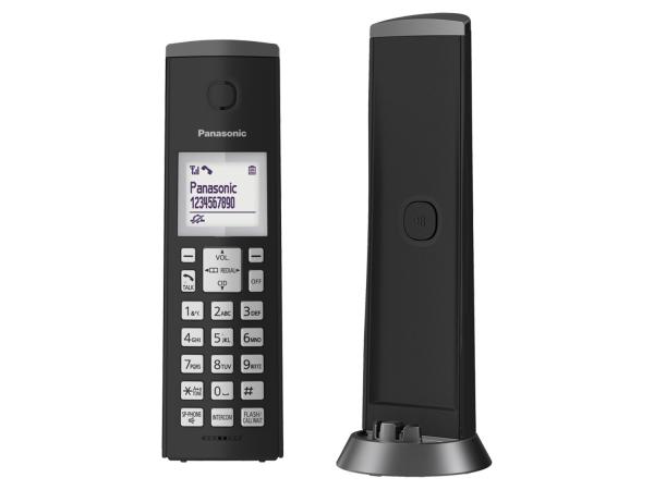 Telefone Sem Fio Panasonic KX-TGK210LBB - Identificador de Chamadas Viva Voz Preto
