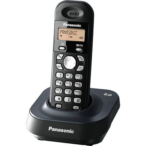 Tudo sobre 'Telefone Sem Fio Panasonic Preto Kx-Tg1381Lbh-Bk com Tecnologia DECT (1.9GHz)'