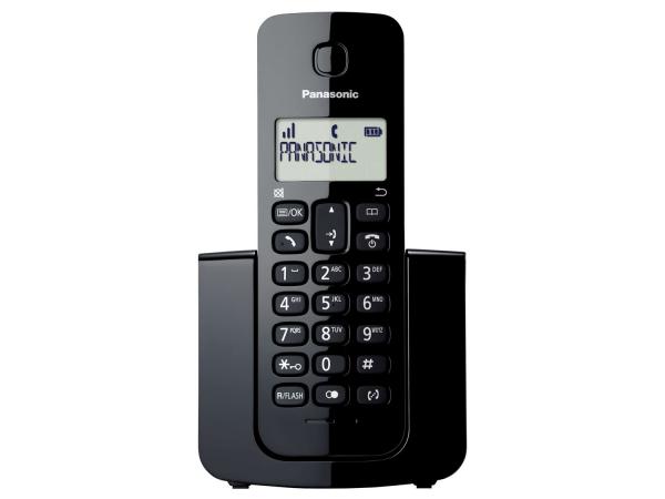 Tudo sobre 'Telefone Sem Fio Panasonic Tgb110 - Identificador de Chamada Black Piano'