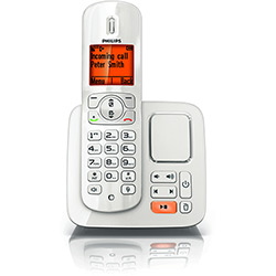 Telefone Sem Fio Philips C/ Secretaria Eletrônica CD2851W/78