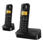 Telefone Sem Fio Philips com Secretária Eletrônica Display 4,09 com Viva Voz D2152b/Br