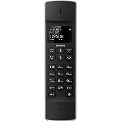 Telefone Sem Fio Philips Design Linea com Identificador e Viva Voz M3301B/BR