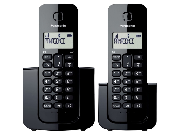 Telefone Sem Fio TGB112 Preto - Panasonic