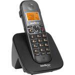 Telefone Sem Fio Ts 5120 Preto com Viva Voz - Intelbras