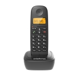 Telefone Sem Fio Com Id E Display Ts 2510 Preto - Intelbras