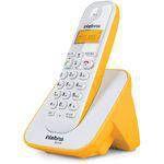 Telefone Sem Fio Ts3110 Branco e Amarelo - Intelbras