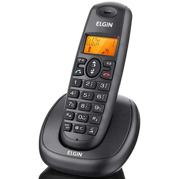 Telefone Sem Fio TSF-7001 com Identificador de Chamadas, Viva Voz e Display Iluminado - Elgin