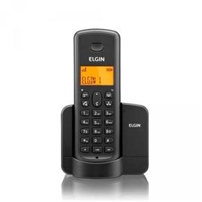 Telefone Sem Fio TSF-8001 Preto - ELGIN