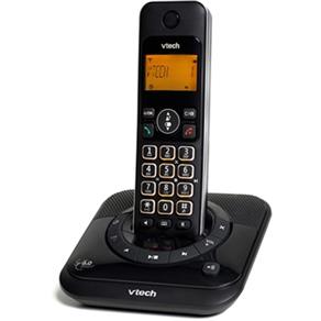 Telefone Sem Fio Vtech DECT 6.0 LYRIX 550SE com Secretária Eletrônica, Id de Chamadas Viva-voz e Agenda