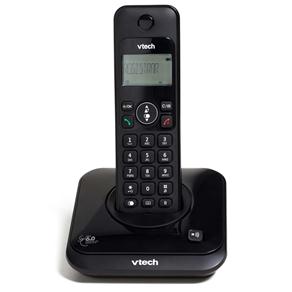 Telefone Sem Fio Vtech DECT Digital Lyrix 500 Preto com Identificador de Chamadas - Preto