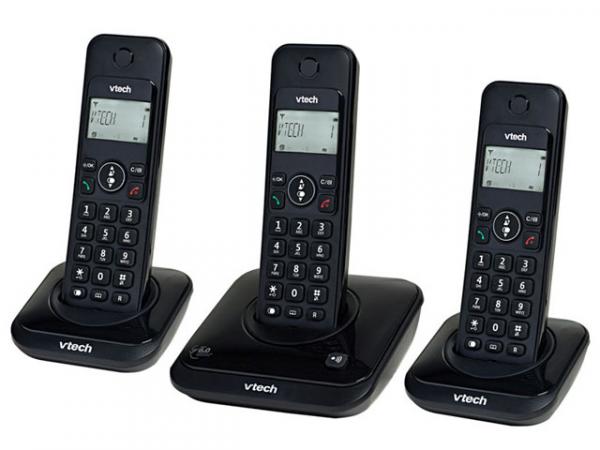 Tudo sobre 'Telefone Sem Fio VTech LYRIX 500MRD3 de Mesa - com Identificador de Chamadas Preto'
