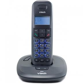 Telefone Sem Fio VTech VT650-SE Preto - com Identificação e Secretária Eletrônica