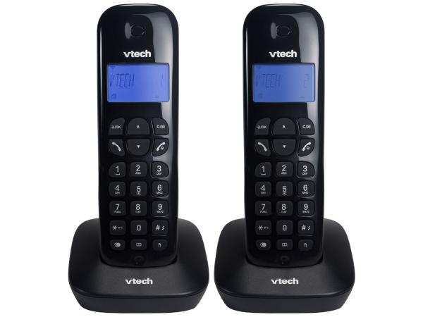 Tudo sobre 'Telefone Sem Fio VTech VT680-MRD2 + 1 Ramal - Identificador de Chamada Preto'
