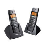 Telefones Sem Fio Intelbras Icon 4070506 TS60C Preto Combo com Ramal Adicional Dect 6.0GHZ Bivolt