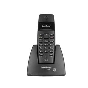 Telefones Sem Fio Intelbras Icon 4070355 Ts40 Preto Dect 6.0