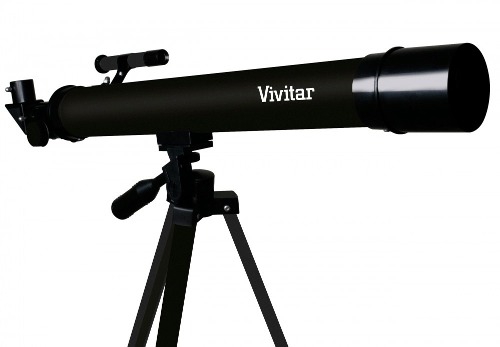 Telescópio de Refração 210x / 420x com Estojo para Transporte - VIVTEL50700 - Vivitar