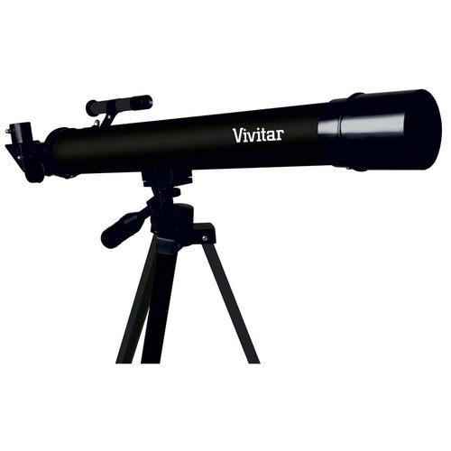 Telescópio de Refração 210x / 420x com Tripé e Estojo - Vivitar Vivtel50700