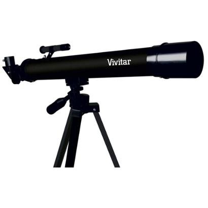 Telescópio de Refração 210X / 420X com Tripé e Estojo Vivitar