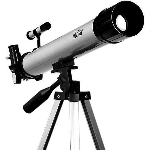 Telescópio de Refração 60x a 120x com Tripé Vivitar - VIVTEL50600