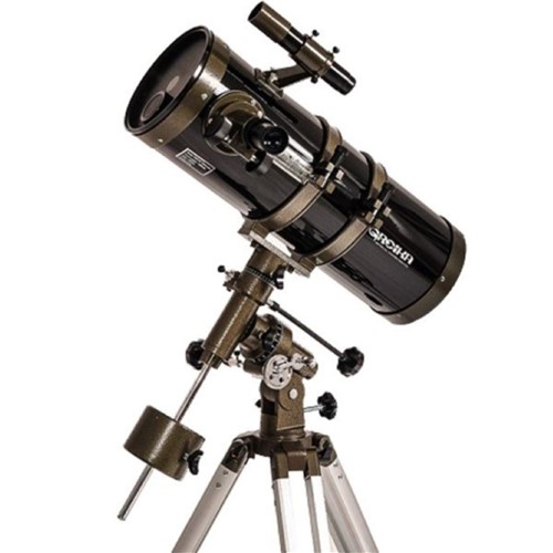 Telescópio Newtoniano Equatorial 1400X150mm Greika 1400150EQ com Tripé e Acessórios