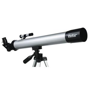Telescópio Refrator VIVITAR VIVTEL50600 C/ Tripé, Distância Focal 600mm