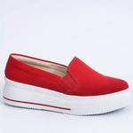 Tênis Feminino Casual Slip On Flatform Beira Rio 4228.100