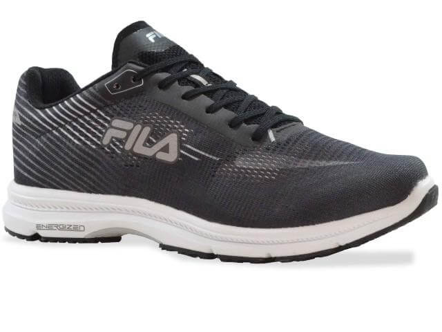 Tenis Fila Running Kr4 Maratona Preto