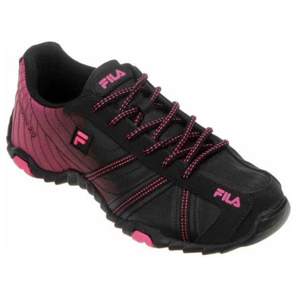 Tênis Fila Slant Summer 2.0 Feminino - Preto e Pink