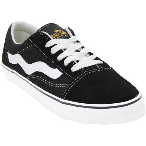 Tênis Mad Rats Old School Black/Branco - Karraii