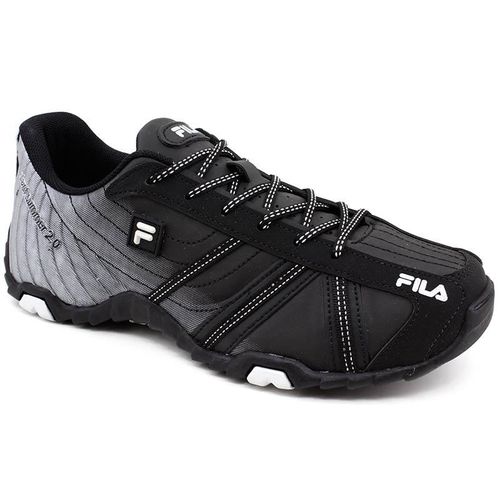 Tênis Masculino Fila Slant Summer 2.0 Preto Prata