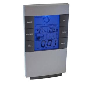 Termo Higrômetro Digital de Temperatura e Umidade com Relógio