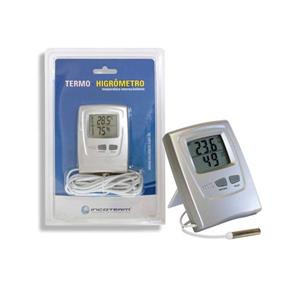 Termo-Higrômetro Digital Temperatura e Umidade Internas Incoterm 7666.02.0.00