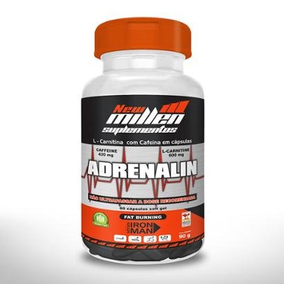 Termogênico Adrenalin - New Millen - 60 Softgels